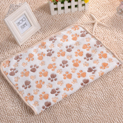 Blanket/ towel with paw print